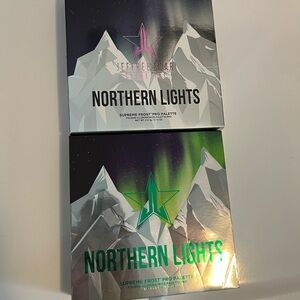 Jeffree Star Northern Lights Palette with Purple and Green Accents